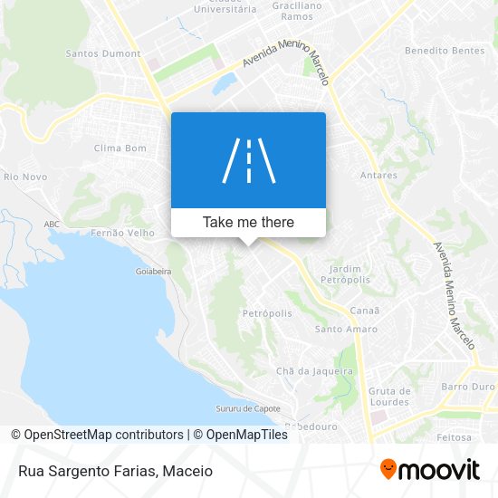 Rua Sargento Farias map