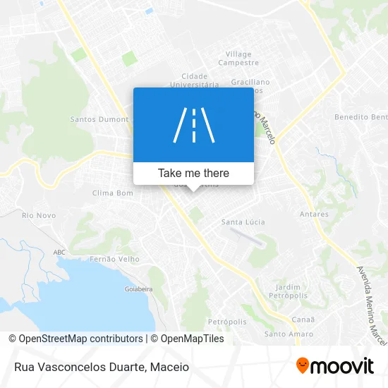 Rua Vasconcelos Duarte map
