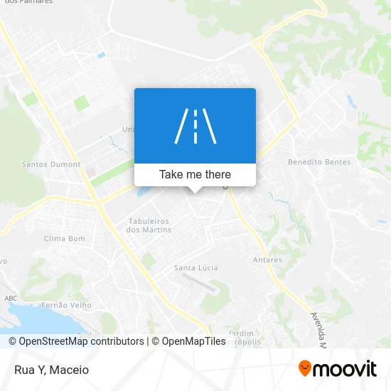 Rua Y map