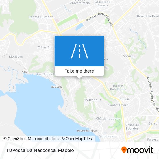 Travessa Da Nascença map
