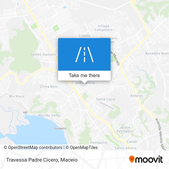 Travessa Padre Cícero map