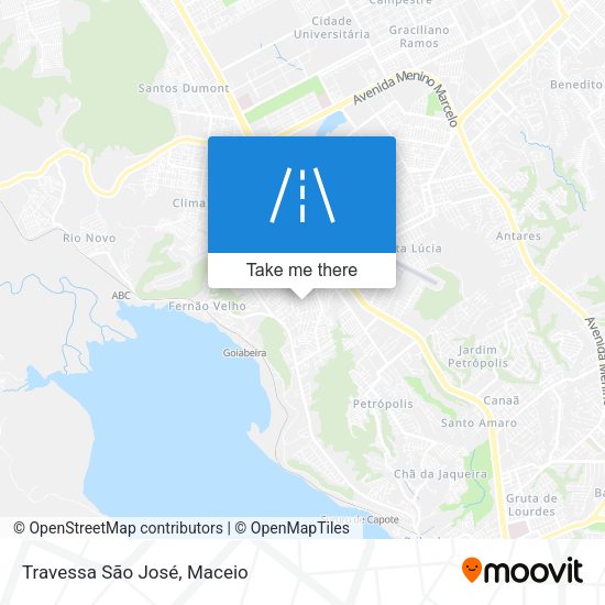 Travessa São José map
