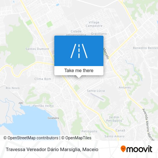 Travessa Vereador Dário Marsíglia map