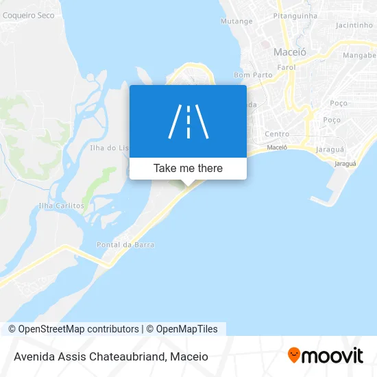 Avenida Assis Chateaubriand map