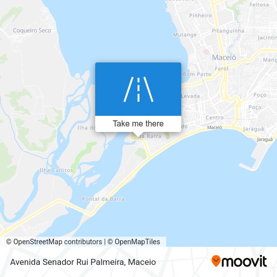 Avenida Senador Rui Palmeira map