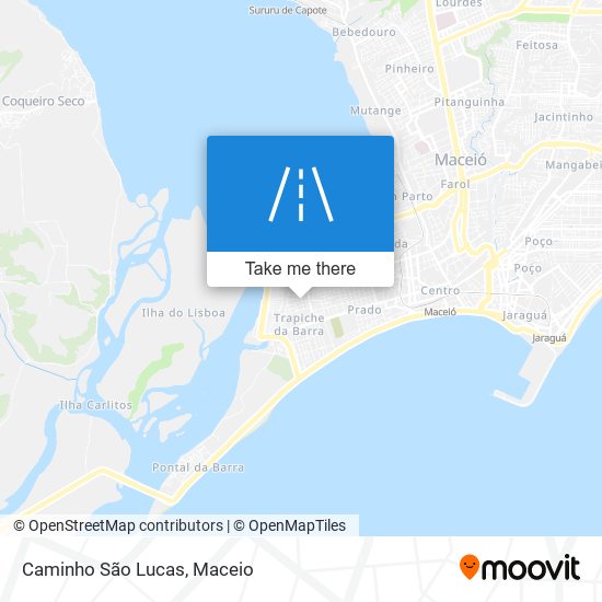 Caminho São Lucas map