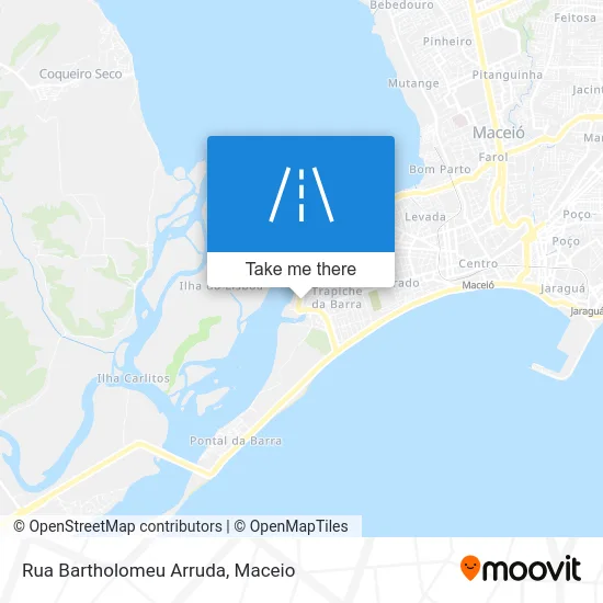 Rua Bartholomeu Arruda map