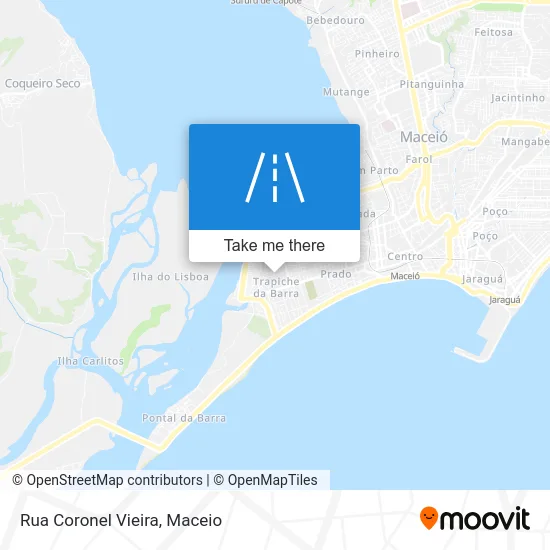 Rua Coronel Vieira map