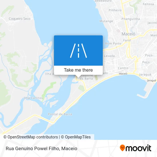 Rua Genuíno Powel Filho map