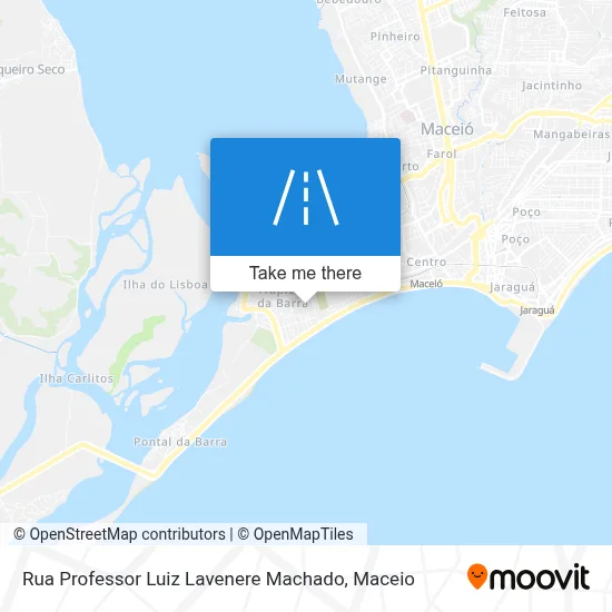 Rua Professor Luiz Lavenere Machado map
