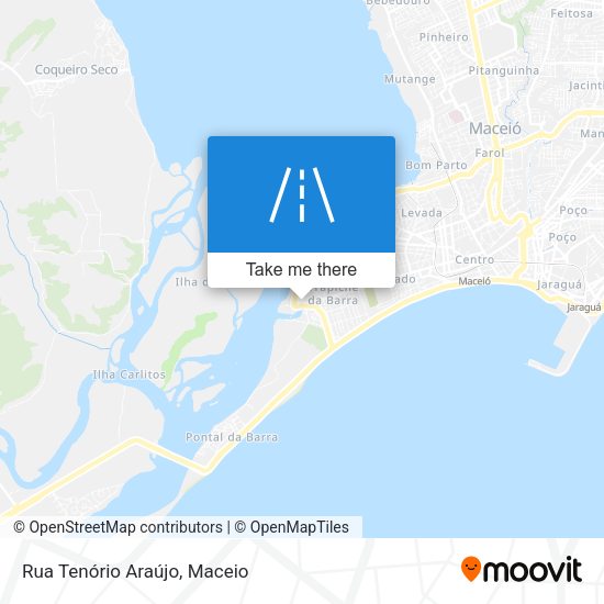 Rua Tenório Araújo map