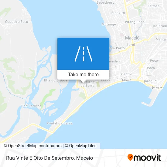 Rua Vinte E Oito De Setembro map