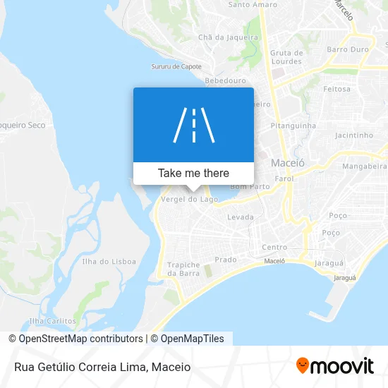 Rua Getúlio Correia Lima map