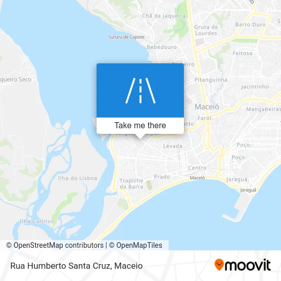 Rua Humberto Santa Cruz map