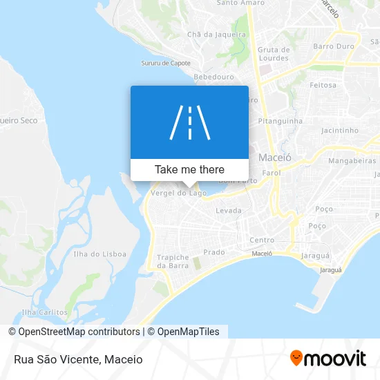 Rua São Vicente map