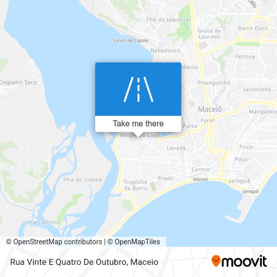 Rua Vinte E Quatro De Outubro map