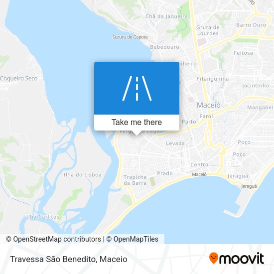 Travessa São Benedito map