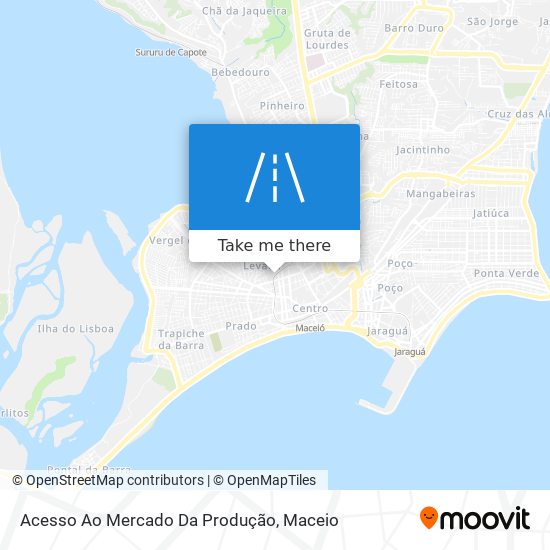 Acesso Ao Mercado Da Produção map