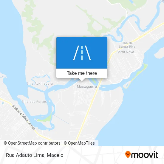 Rua Adauto Lima map