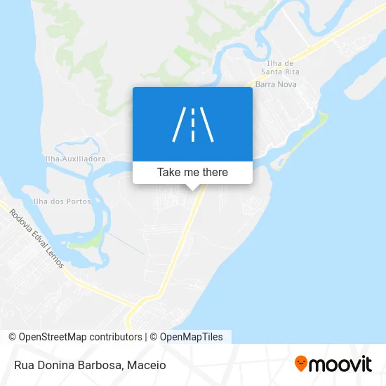 Rua Donina Barbosa map