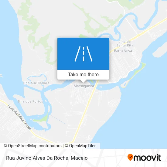 Rua Juvino Alves Da Rocha map