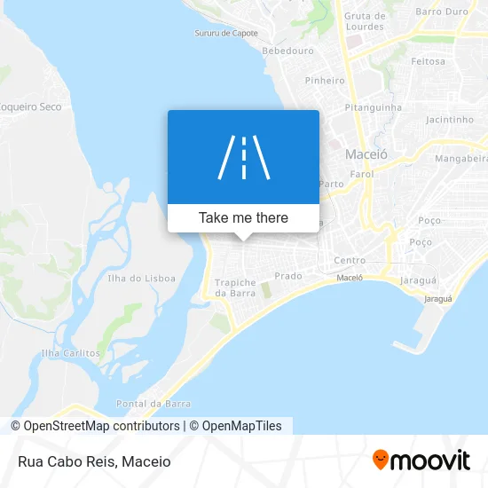 Rua Cabo Reis map