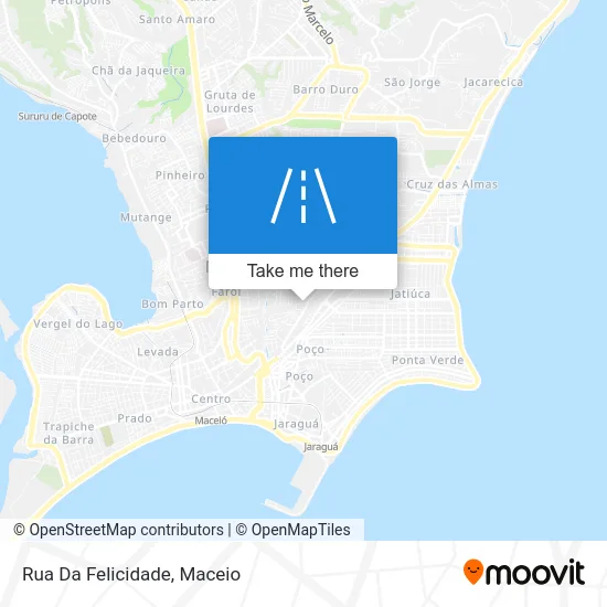 Rua Da Felicidade map