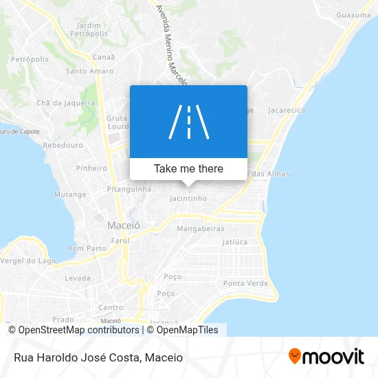 Rua Haroldo José Costa map