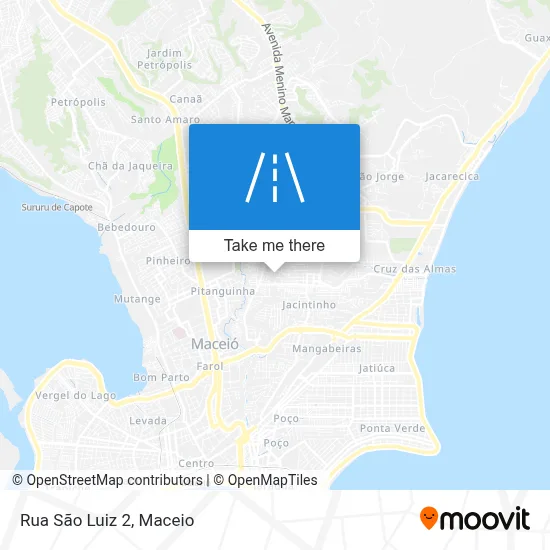 Rua São Luiz 2 map