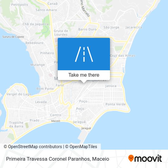 Primeira Travessa Coronel Paranhos map