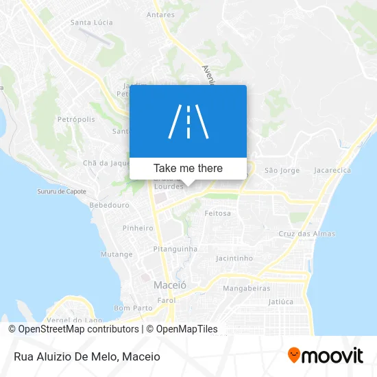 Rua Aluizio De Melo map