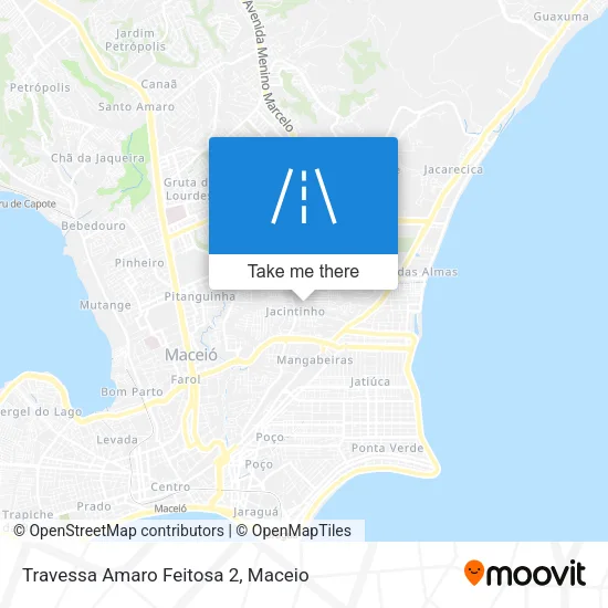 Travessa Amaro Feitosa 2 map