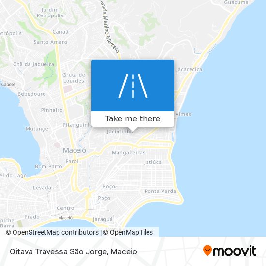 Oitava Travessa São Jorge map