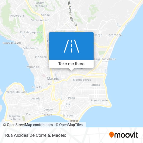 Rua Alcides De Correia map