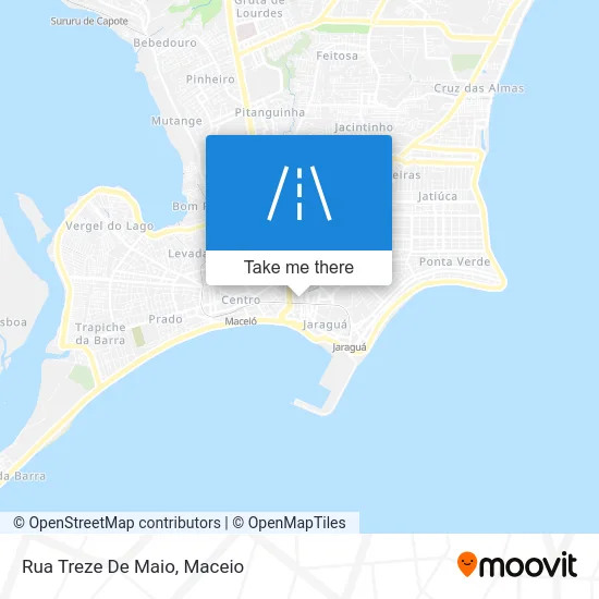 Rua Treze De Maio map