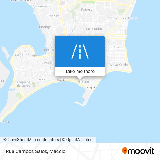Rua Campos Sales map