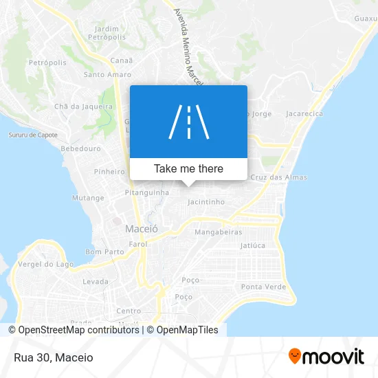 Rua 30 map