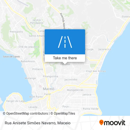 Rua Anisete Simões Navarro map