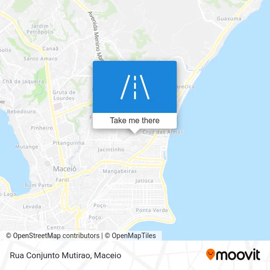 Rua Conjunto Mutirao map