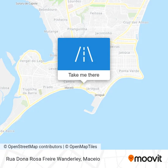 Rua Dona Rosa Freire Wanderley map