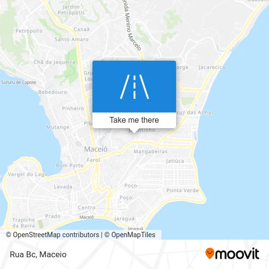 Rua Bc map