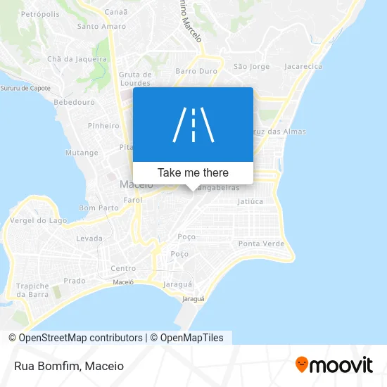 Rua Bomfim map