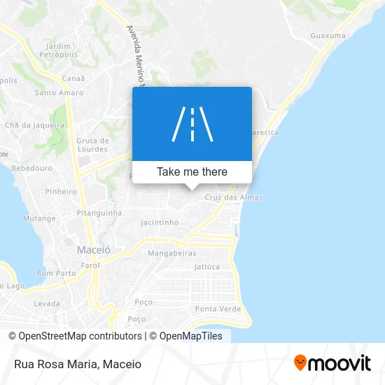 Rua Rosa Maria map