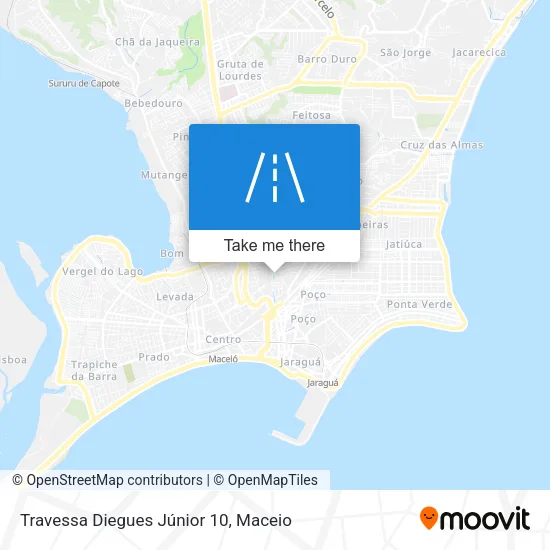 Travessa Diegues Júnior 10 map
