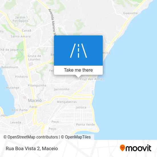 Rua Boa Vista 2 map