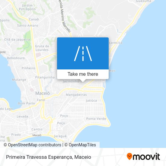 Primeira Travessa Esperança map