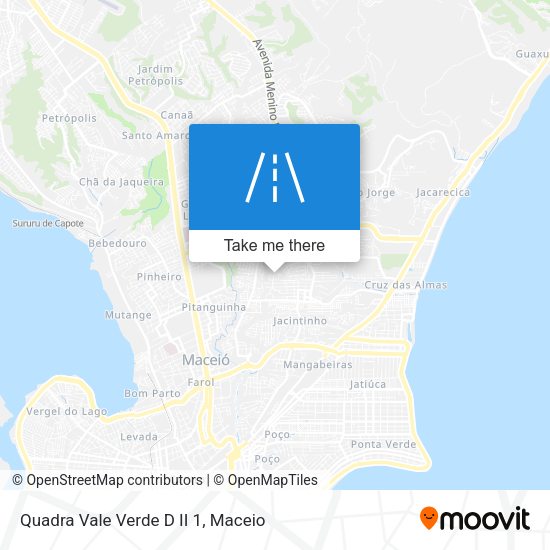 Quadra Vale Verde D II 1 map