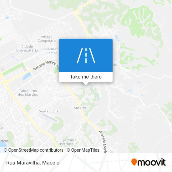 Rua Maravilha map