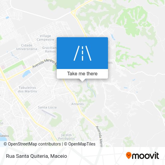 Rua Santa Quiteria map