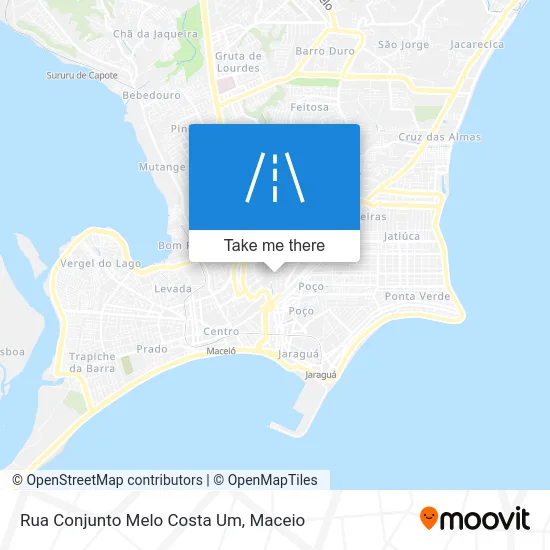 Rua Conjunto Melo Costa Um map